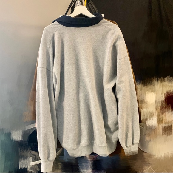Archer colored collar sweatshirt sale